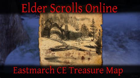 Eastmarch Ce Treasure Map Elder Scrolls Online Eso Youtube