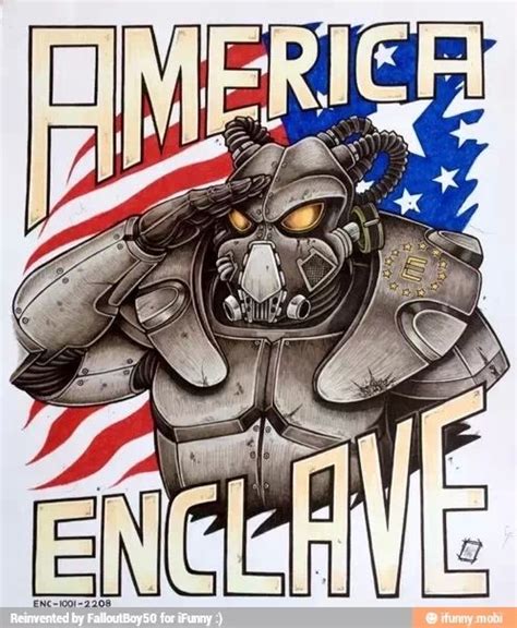 Enclave From Fallout 3 Enclave Fallout Fallout Art Fallout Posters