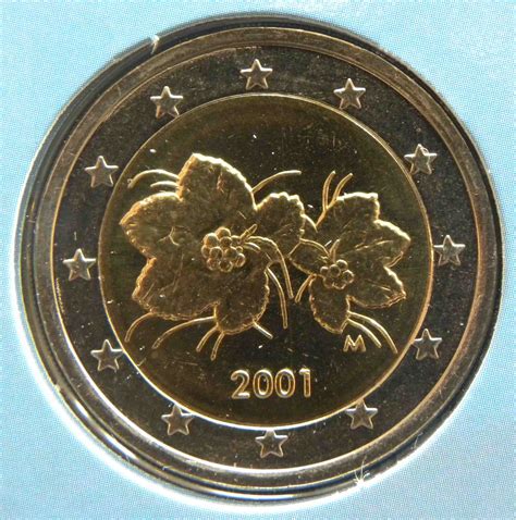 Finlande 2 Euro 2001 Pieces Eurotv Le Catalogue En Ligne Des Monnaies