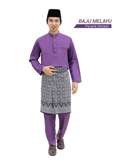 Baju Melayu Teluk Belanga In Mangosteen Purple Bin Yusoff Ubicaciondepersonascdmxgobmx
