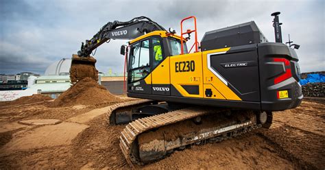 Volvo Ce Introduces Battery Electric 23 Ton Excavator Cleantechnica
