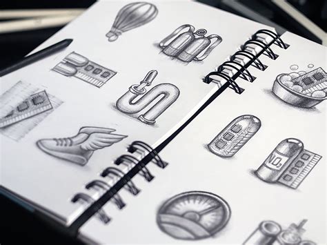 Logo Design Pencil Drawing Bestpencildrawing