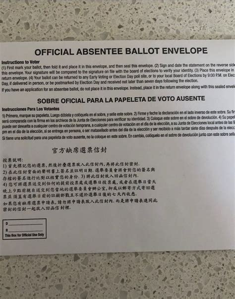 New York City Voters Get Absentee Ballots With Wrong Name Address