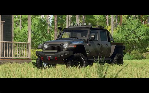 Fs22 Edm Jeep Gladiator Rubicon V12 Fs 19 And 22 Usa Mods Collection