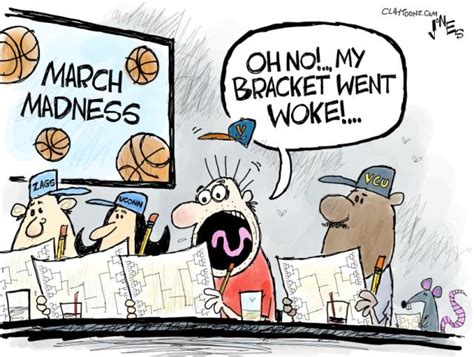 5 Sharply Funny Cartoons About March Madness