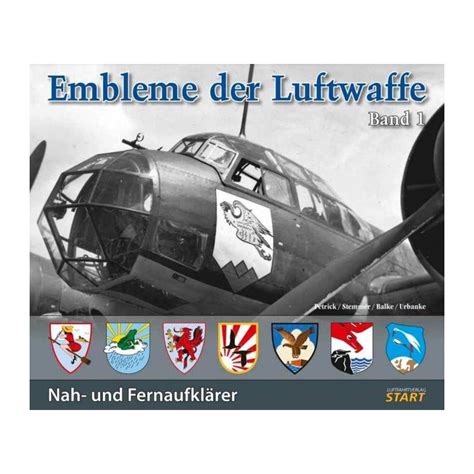 Emblems Of The Luftwaffe Vol1 Tactical And Strategic Reconnaissance