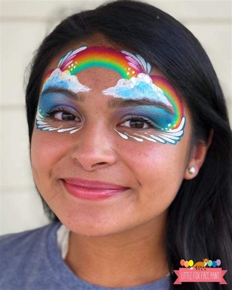 Rainbow Carnival Face Paint Face Paint Face
