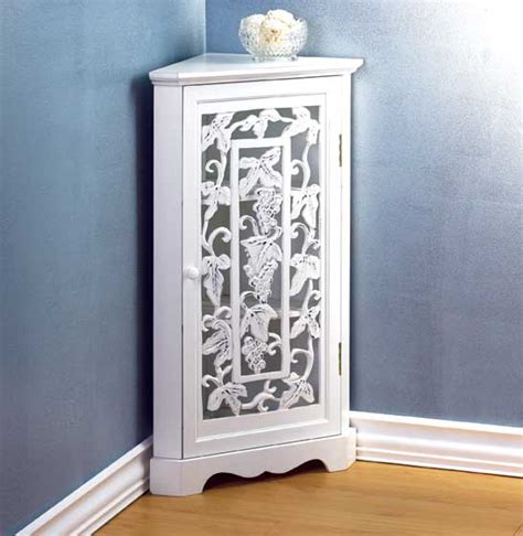 With a variety of colors and styles, you are sure to complement your bathroom decor. Bathroom Corner Cabinet