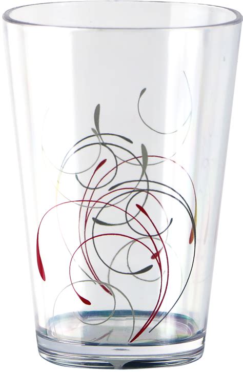 Corelle Coordinates Splendor 8oz Acrylic Juice Glass Glass Set Of 6