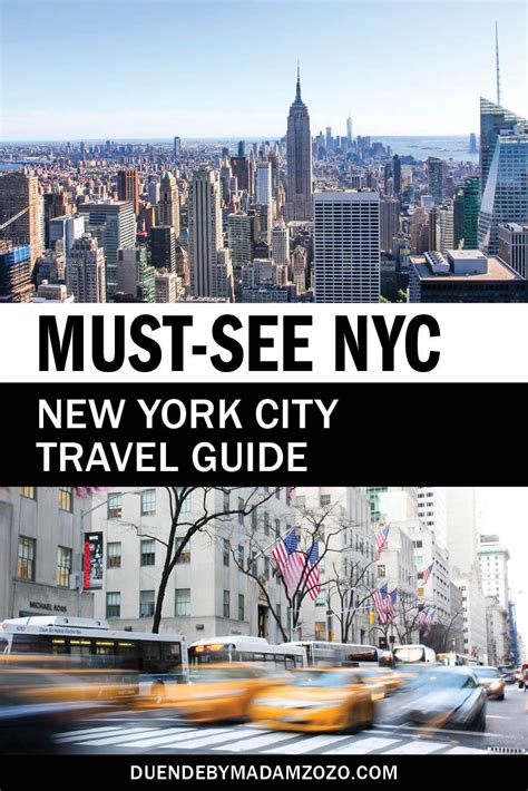 Must See Nyc New York City Guide Artofit
