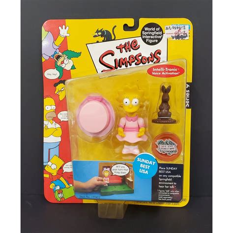 The Simpsons Sunday Best Lisa Interactive Figure Swaseys Hardware And Hobbies