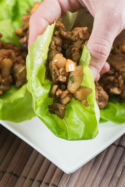 These Easy And Delicious Chicken Lettuce Wraps Can Be Made Up In No