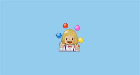 🤹🏼‍♀️ Woman Juggling Medium Light Skin Tone Emoji On Samsung