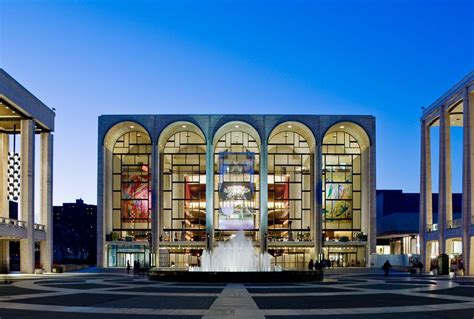 Lincoln Center Metropolitan Opera House By Fdphotonyc Nyc New York