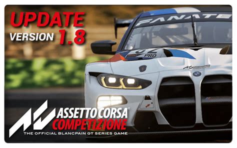 Assetto Corsa Competizione PC Update V 1 8 Coming November 24