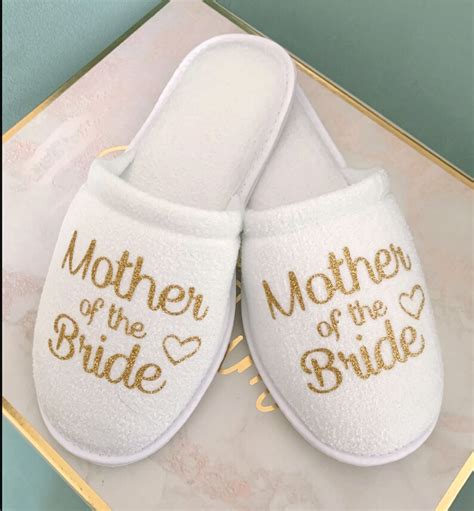 Mother Of The Bride Slippers Mother Of The Groom Wedding Bride Etsy