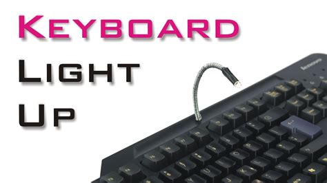 It can be difficult to see the keys in those settings, so backlit keyboards shine an led through the keycap, allowing you to identify all the keys on the. How to Make Led Light for Your Keyboard - Light Up ...