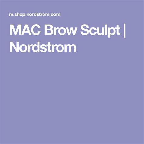 Click on start then click on settings. MAC Brow Sculpt | Nordstrom | Mac brow, Brows, Sculpting
