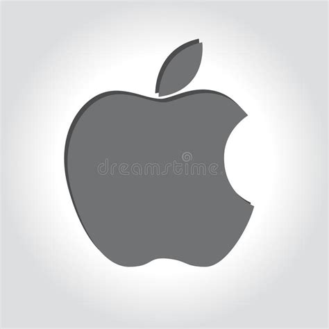 Grey Apple Logo