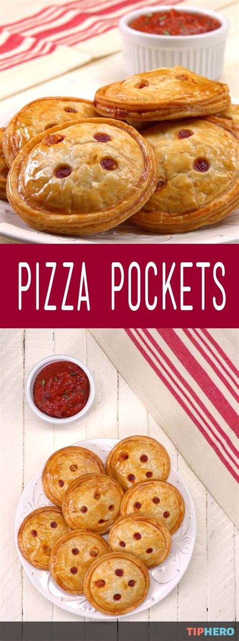 Fill or bake shell according to recipe directions. Pizza Pockets | Recipe | Pizza pockets, Pie crust dough, Food