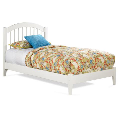 A bed like this, for example, is a great option for lending any space an understated contemporary look. Windsor Twin Platform Bed w/ Open Footrail | DCG Stores