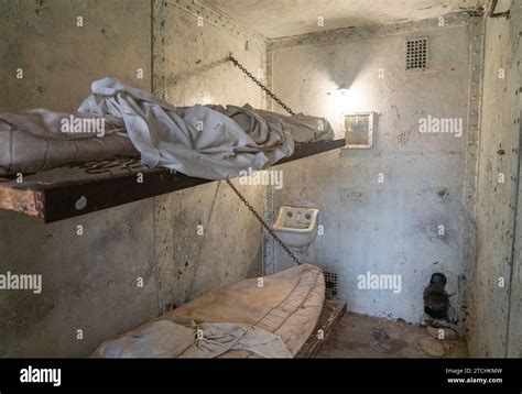 Cell Block at Ohio State Reformatory, historic prison located in