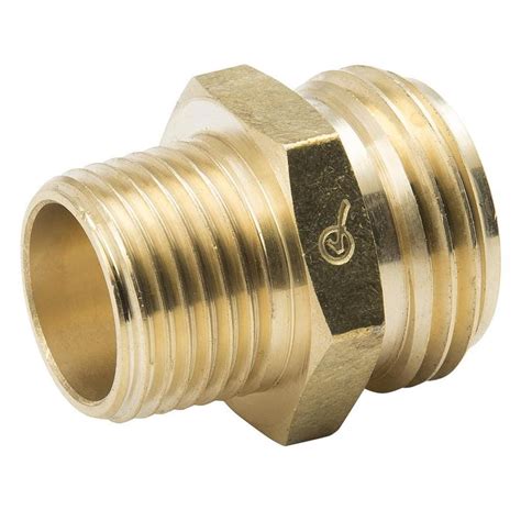 Bandk 34 In Threaded Male Hose X Mip Adapter Fitting At