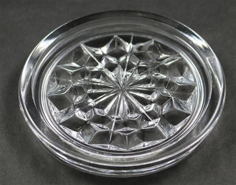 Set Of 6 American Pattern No 2056 Coasters Made By Etsy Fostoria Fostoria Glass Fostoria