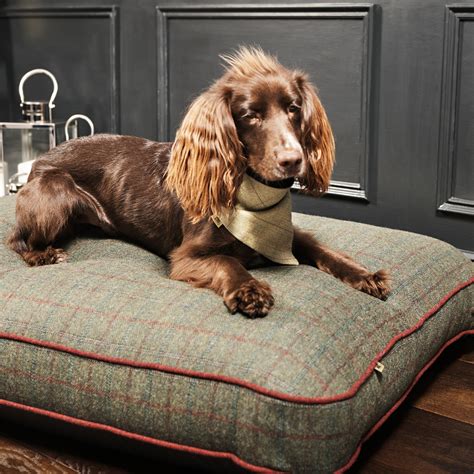 Tartan Dog Beds Eco Friendly Made To Order Kinloch Anderson