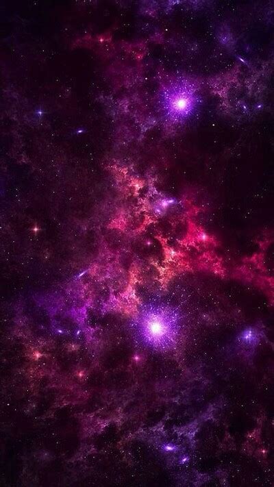 Galaxy Pink Pretty Purple Wallpaper Image 3027277 By Marine21 On