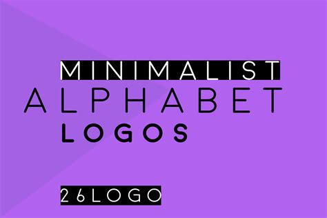Alphabet Minimalist Logo On Behance