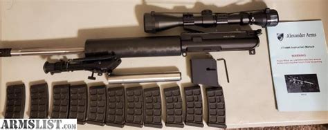 Armslist For Sale Alexander Arms 17 Hmr Upper Receive Assembly W