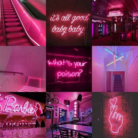 Moodboards On Instagram “neon Pink Aesthetic If You Want A Mood Board