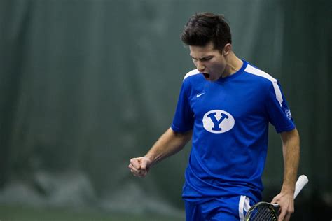 BYU Men S Tennis Starts West Coast Conference Play With Win The Daily Universe