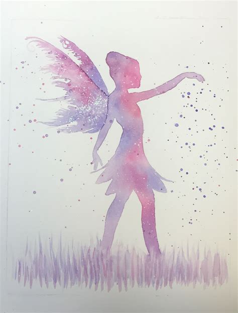 Watercolor Fairy Fairy Paintings Watercolor Paintings Fairy Art