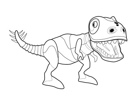 You are viewing some dino dan pages printable sketch templates click on a template to sketch over it and color it in and share with your family and friends. Zoomer Dino Dinosaur coloring page for kids, printable free | Dinosaur coloring pages, Dinosaur ...