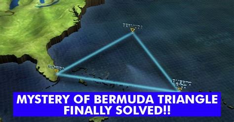 Secret Of One Of The Most Mysterious Places Bermuda Triangle Resolved Finally Rvcj Media