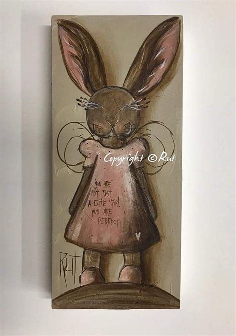 Rabbit With Glasses Painting