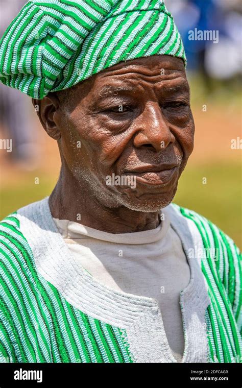 Togo Kara Man Wearing Traditional Clothes Stock Photo Alamy