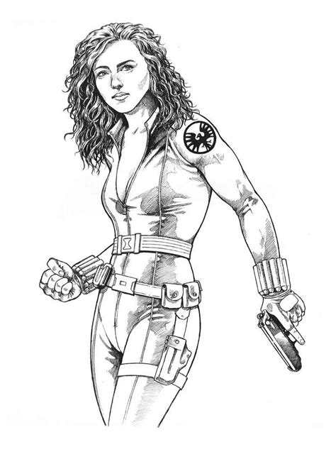 Female Superhero Drawing At Getdrawings Free Download