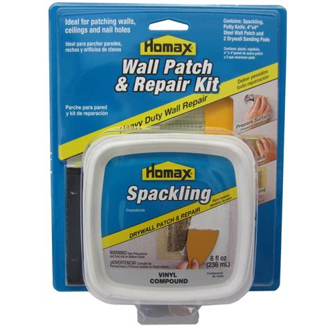 Drywall Patch And Repair Kit Wall Patch Kit With 8 Fl Oz Spackling