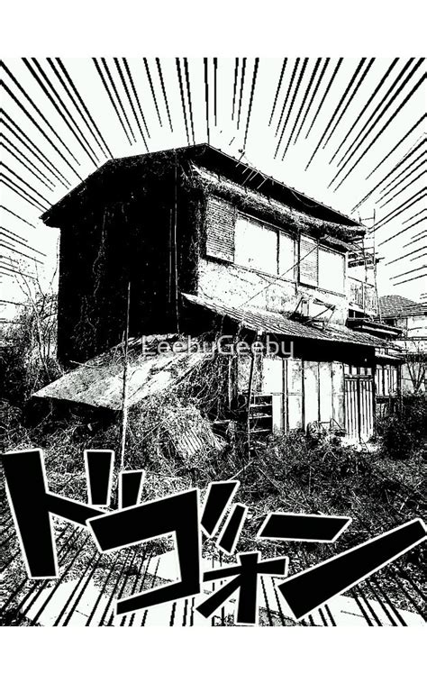 Creepy Manga House By Leebygeeby Redbubble
