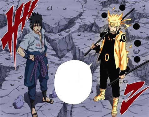 Naruto And Sasuke Six Paths Mode