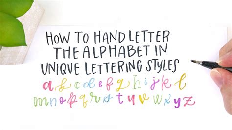 Are You Learning Hand Lettering Maybe Youve Been Learning The Basics