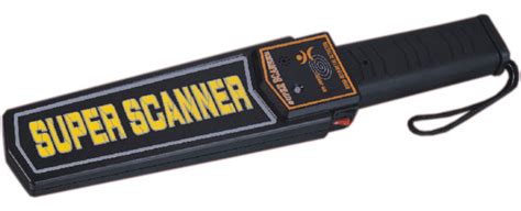 Garrett super scanner v hand held metal detector w/ 9v rechargeable battery kit. Super Scanner Handheld Metal Detector MD-3003B1 Price ...