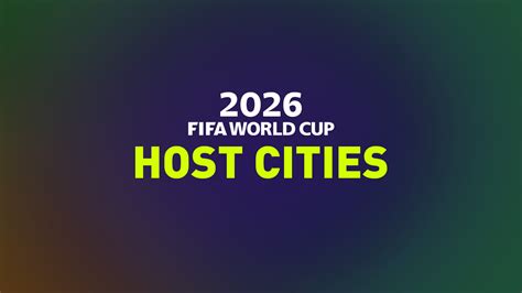 Fifa World Cup 2026 Cities Fifplay