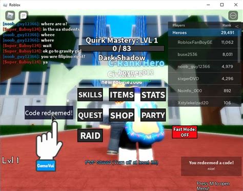 Once you've got the codes, you can follow these steps to claim the rewards: My Hero Mania Codes Roblox : My Hero Mania Codes April ...