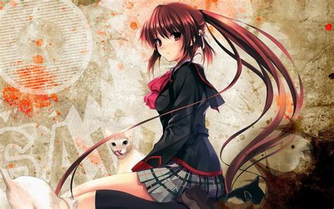 Anime Girls Hd Backgrounds Download Desktop Wallpapers Best Girl