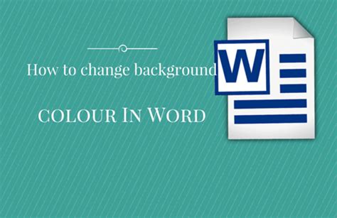 Jeanne mentions that you need to do this separately for each document se. How To Change Word Document Background Color - Whatvwant