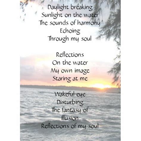 Reflections Poems
